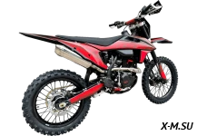 Эндуро / кроссовый мотоцикл BSE T4 Red (ZS172FMM-5)