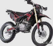 Эндуро / кросс мотоцикл BSE Z3 21/18 Red Black АКЦИЯ