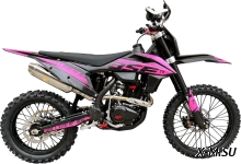 Эндуро / кроссовый мотоцикл BSE T4 Pink (ZS172FMM-5)