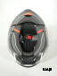 Шлем модуляр HETOSHI FF935 Shogun цв.Черно-серый  Матовый р.S