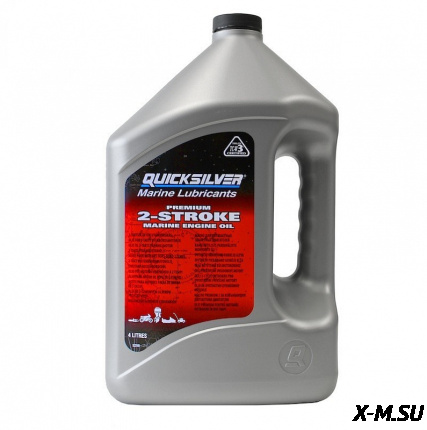 Масло 2T  QUICKSILVER (MERCURY) (TCW3-4 LIT @3) 4л 