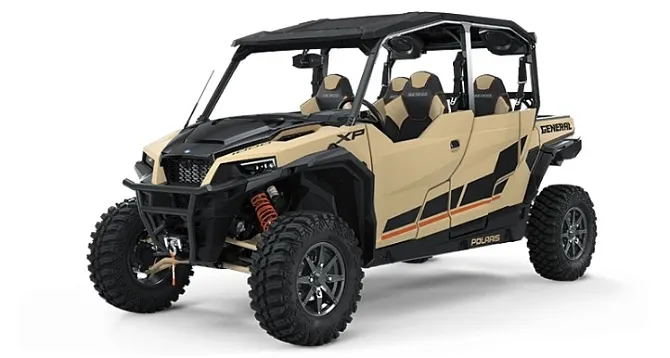 Мотовездеход POLARIS General XP 4 1000 Deluxe - Matte Military Tan (2021)